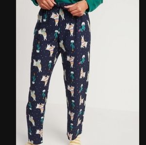 Old Navy Llama and Cactus Pajama Pants Women's Loungwear